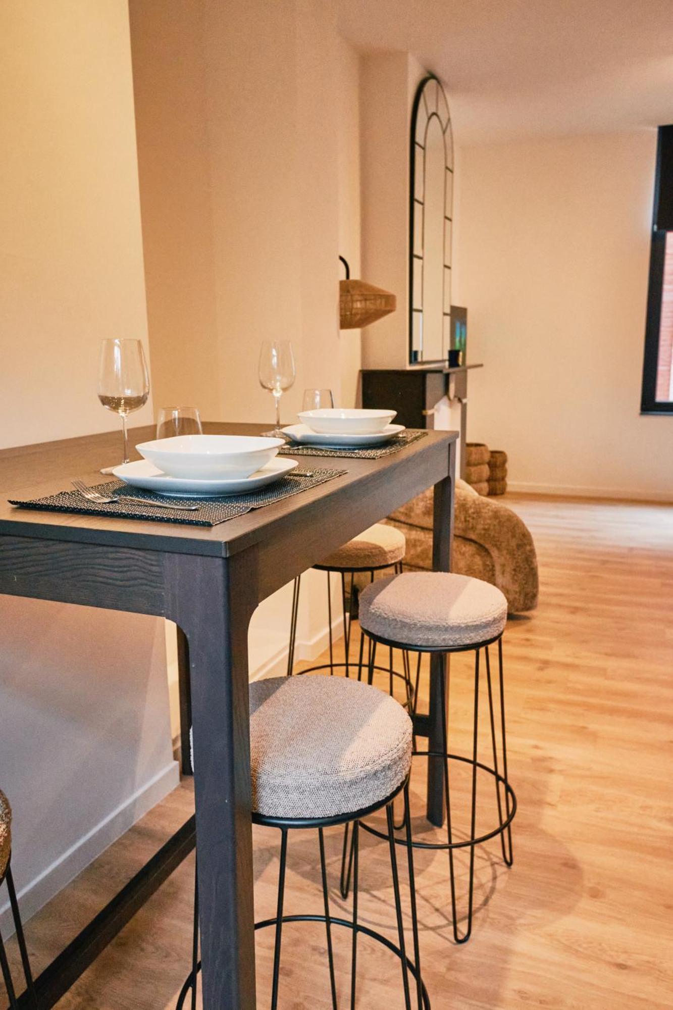 Urbanchic Appartement Cosy 1B Liege Ngoại thất bức ảnh
